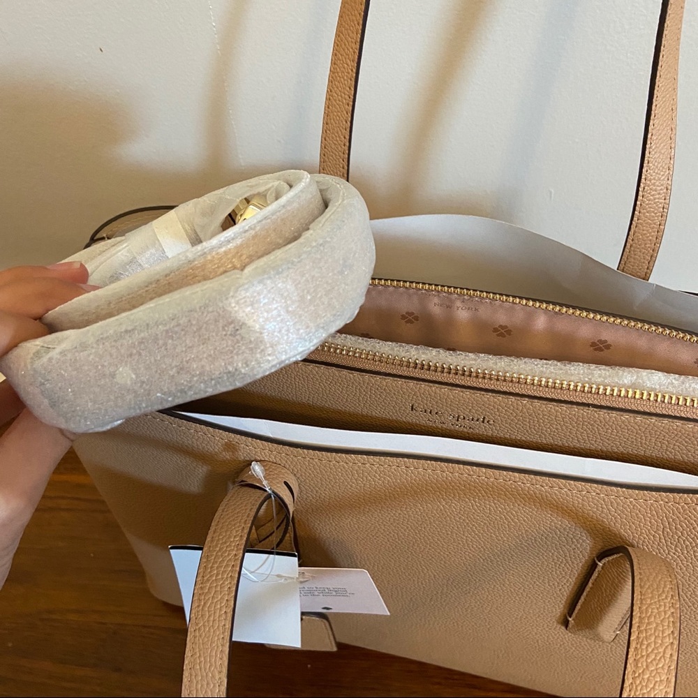 NWT Kate Spade Light Fawn Margaux Work Tote - Picture 10 of 16